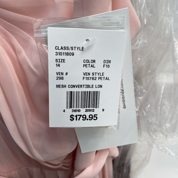 David’s Bridal Versa Convertible One Dress - Picture 7 of 7